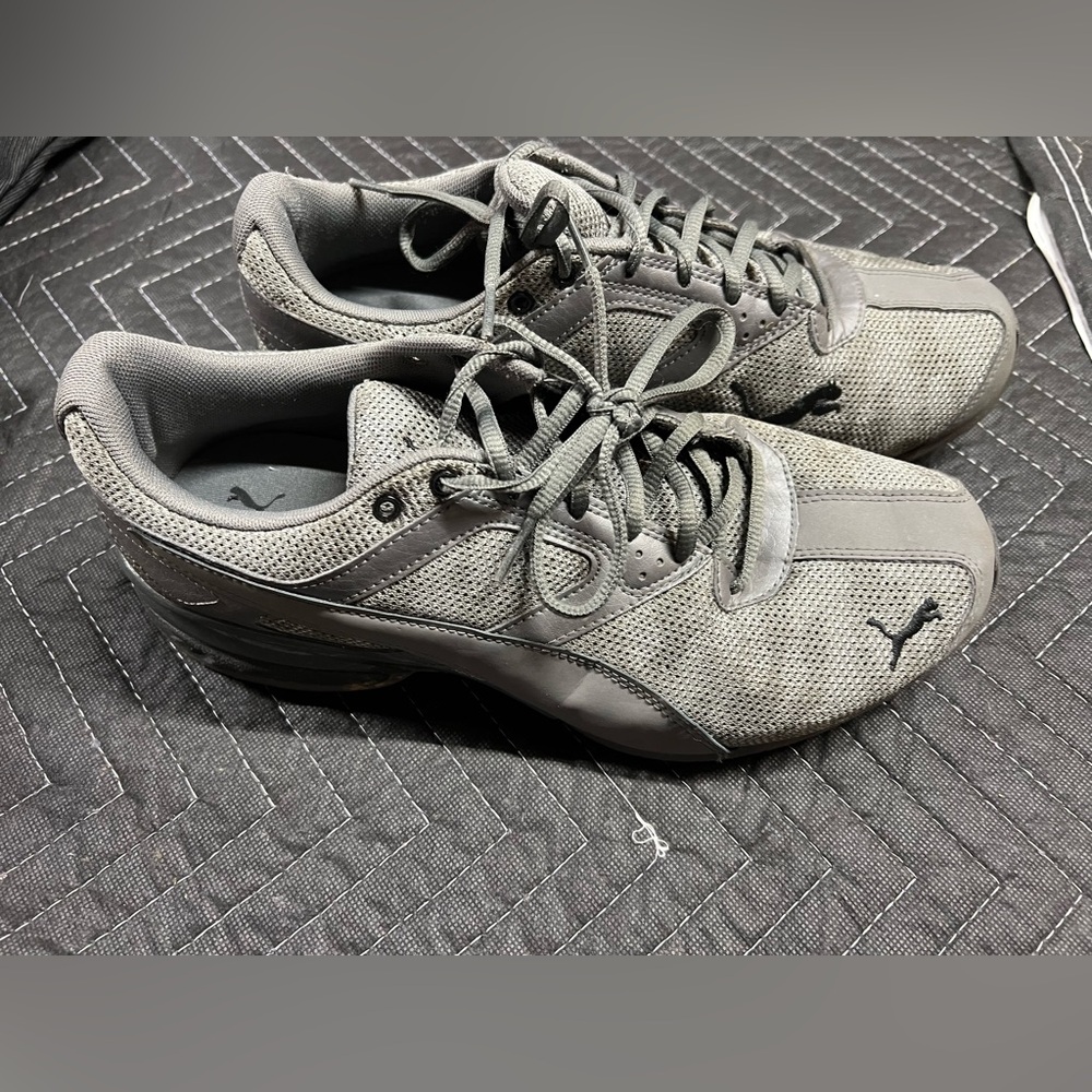 Puma Men's Charcoal Athletic Sneakers